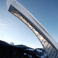 Nuevo Trampolin de salto Esqui Olimpico en Garmisch-Partenkirchen  terrain loenhart&mayr