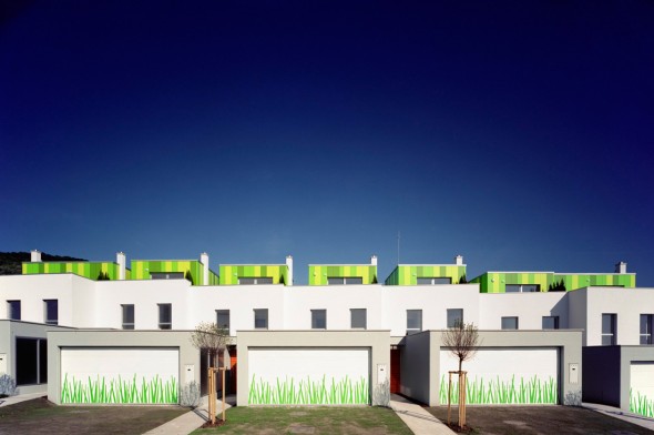21 terraced Houses - Vallo & Sadovsky Architects - Eslovaquia