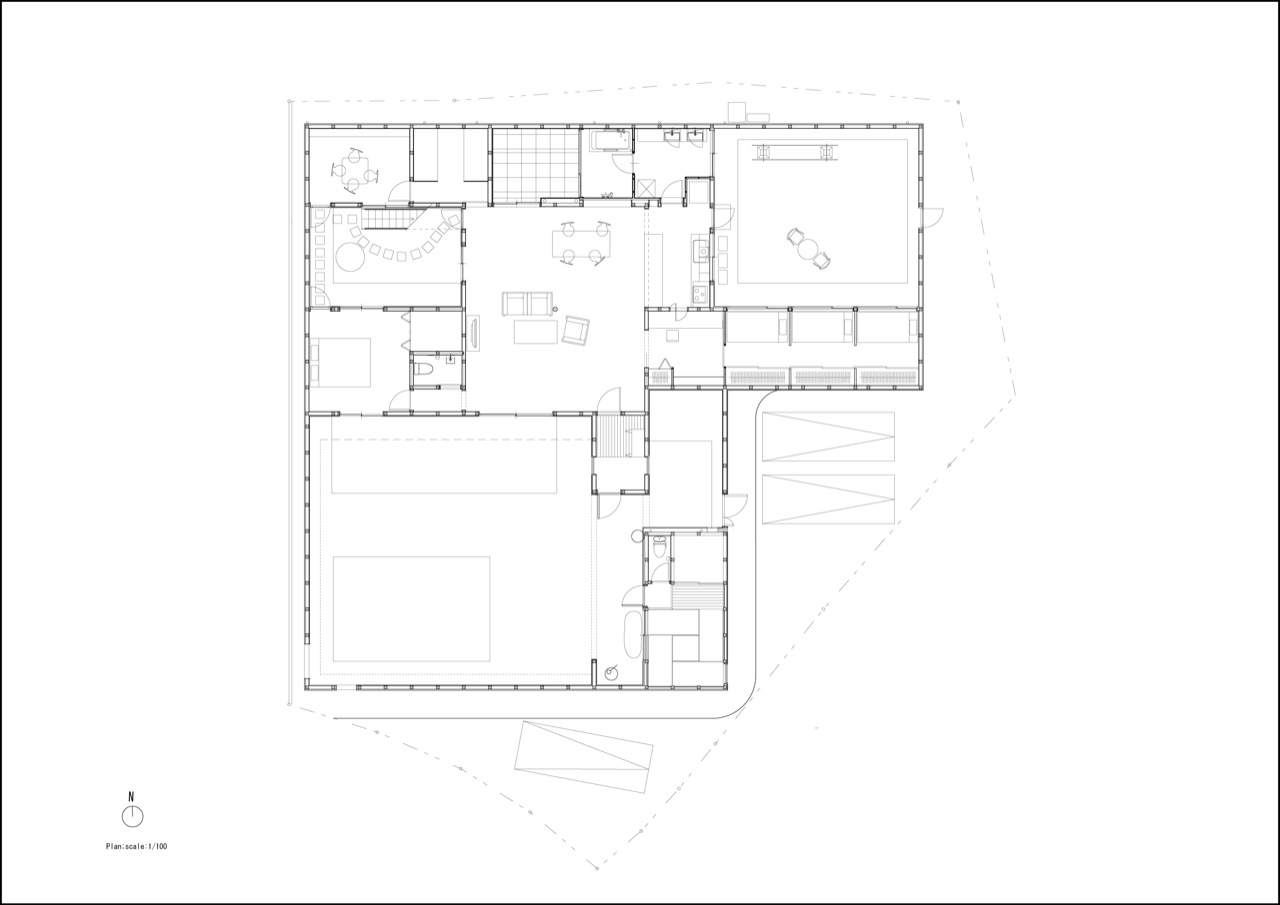 House of Seven Gardens - Ikimono Architects - Japan