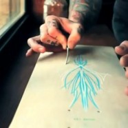Pinstripe Skate Deck for Code of Conduct