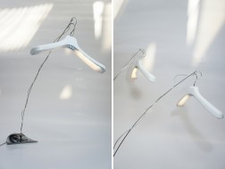 White flare hanger light - Toshihito Okura