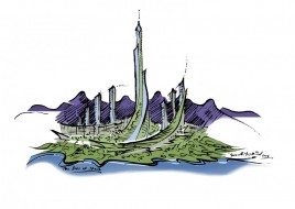 Archipelago 21 - Daniel Libeskind - Seoul, South Korea