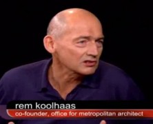 Charlie Rose with Rem Koolhaas – The Evolving Nature Of Country Life
