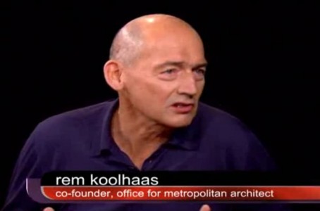 Charlie Rose with Architect Rem Koolhaas - The Evolving Nature Of Country Life