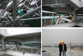 Shenzhen International Airport under construction - Massimiliano + Doriana Fuksa