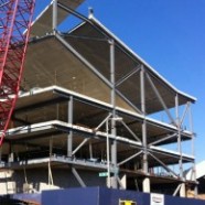 STEVEN HOLL ARCHITECTS’ CAMPBELL SPORTS CENTER TOPS OUT