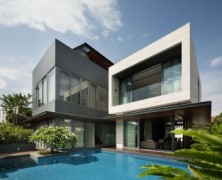 Travertine Dream House- Wallflower Architecture + Design– Singapore