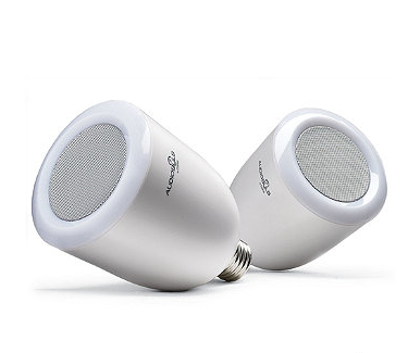 AudioBulb Wireless Speaker Light Bulbs
